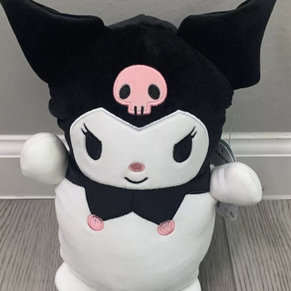 Original Squishmallows 10" Sanrio Hello Kitty Kuromi Hugmees like new